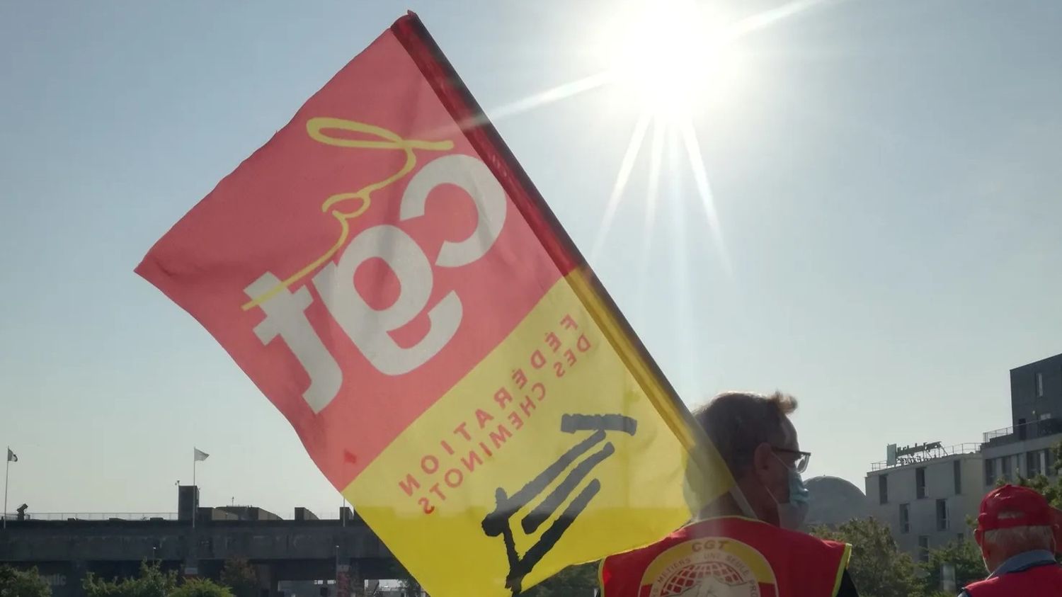 Une manifestation à Saint-Nazaire